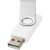 Rotate-basic 2GB USB flash drive, Plastic and Aluminum, White, Silver  