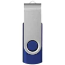 Rotate-basic 2GB USB flash drive, Plastic and Aluminum, Blue, Silver  