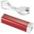 Flash 2200 mAh power bank, ABS and PC plastic, Red