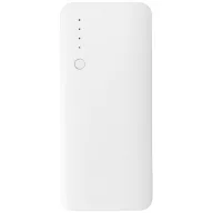 Spare 10,000 mAh power bank, ABS Plastic, White