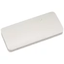 Spare 10,000 mAh power bank, ABS Plastic, White
