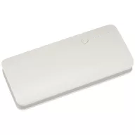 Spare 10,000 mAh power bank, ABS Plastic, White