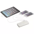 Spare 10,000 mAh power bank, ABS Plastic, White