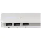Spare 10,000 mAh power bank, ABS Plastic, White