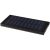 Stellar 8000 mAh solar power bank, Aluminium, solid black