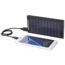 Stellar 8000 mAh solar power bank, Aluminium, solid black