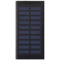 Stellar 8000 mAh solar power bank, Aluminium, solid black