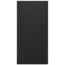 Stellar 8000 mAh solar power bank, Aluminium, solid black