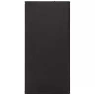 Stellar 8000 mAh solar power bank, Aluminium, solid black