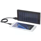 Stellar 8000 mAh solar power bank, Aluminium, solid black