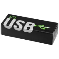   Rotate-basic 16GB USB flash drive, Plastic and Aluminum, solid black