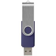   Rotate-basic 16GB USB flash drive, Plastic and Aluminum, Royal blue