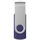 Rotate-basic 16GB USB flash drive, Plastic and Aluminum, Royal blue
