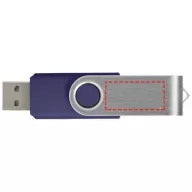   Rotate-basic 16GB USB flash drive, Plastic and Aluminum, Royal blue