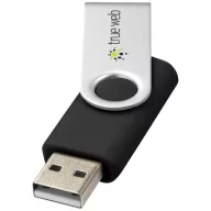   Rotate-basic 32GB USB flash drive, Plastic and Aluminum, solid black
