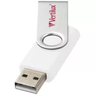 Rotate Basic USB 32GB, Plastic and Aluminum, White
