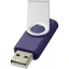 Rotate Basic USB 32GB, Plastic and Aluminum, Royal blue
