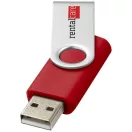 Rotate-basic 32GB USB flash drive, Plastic and Aluminum, Red