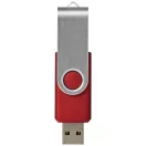 Rotate-basic 32GB USB flash drive, Plastic and Aluminum, Red