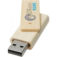   Memorie usb, Everestus, 22FEB1678, 8 GB, 6x1.3x1.9 cm, Bambus, Bej