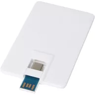   Memorie usb 32 GB cu Type-C si USB-A 3.0, Everestus, 18SEP4561, 8.4x5.2 cm, ABS, Alb