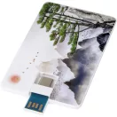 Memorie usb 32 GB cu Type-C si USB-A 3.0, Everestus, 18SEP4561, 8.4x5.2 cm, ABS, Alb