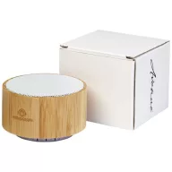 Cosmos bamboo Bluetooth® speaker, Bamboo, Wood,White