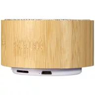 Cosmos bamboo Bluetooth® speaker, Bamboo, Wood,White