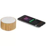 Cosmos bamboo Bluetooth® speaker, Bamboo, Wood,White