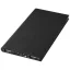 Plate 8000 mAh aluminum power bank, Aluminium,  solid black