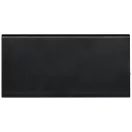 Plate 8000 mAh aluminum power bank, Aluminium,  solid black