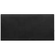 Plate 8000 mAh aluminum power bank, Aluminium,  solid black
