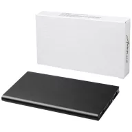 Plate 8000 mAh aluminum power bank, Aluminium,  solid black