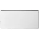 Plate 8000 mAh aluminum power bank, Aluminium, Silver