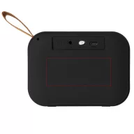   Boxa portabila bluetooth, 4x11.2x8.2 cm, Everestus, 20IUN0957, Negru, ABS, Tesatura