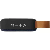   Boxa portabila bluetooth, 4x11.2x8.2 cm, Everestus, 20IUN0956, Albastru, ABS, Tesatura