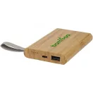 Powerbank, 21MAR1554, 5000 mAh, 11x1.6x7 cm, Everestus, Bambus, Maro