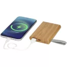 Powerbank, 21MAR1554, 5000 mAh, 11x1.6x7 cm, Everestus, Bambus, Maro