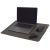 Suport pad de birou pentru laptop si mouse, Tekio, 21OCT0880, 60 x 40 cm, Piele ecologica, Gri