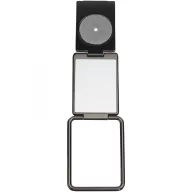   Suport de telefon pliabil, Everestus, 18SEP3501, 5.7x4.2 cm, Aluminiu, Negru