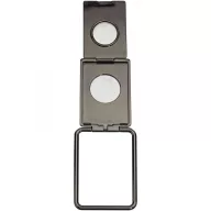   Suport de telefon pliabil, Everestus, 18SEP3501, 5.7x4.2 cm, Aluminiu, Negru