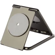   Suport de telefon pliabil, Everestus, 18SEP3501, 5.7x4.2 cm, Aluminiu, Negru