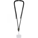 Lanyard pentru telefon, Everestus, 18SEP2678, 5.8x5.3 cm, Nylon, ABS, Alb