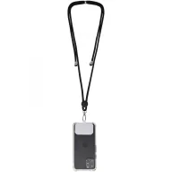   Lanyard pentru telefon, Everestus, 18SEP2678, 5.8x5.3 cm, Nylon, ABS, Alb
