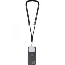 Lanyard pentru telefon, Everestus, 18SEP2678, 5.8x5.3 cm, Nylon, ABS, Alb