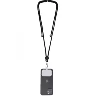   Lanyard pentru telefon, Everestus, 18SEP2678, 5.8x5.3 cm, Nylon, ABS, Alb
