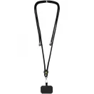 Lanyard pentru telefon, Everestus, 18SEP2681, 5.8x5.3 cm, Nylon, ABS, Negru