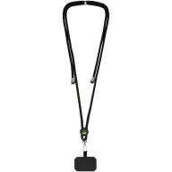   Lanyard pentru telefon, Everestus, 18SEP2681, 5.8x5.3 cm, Nylon, ABS, Negru