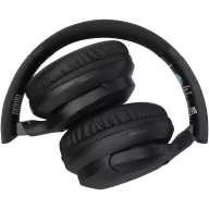   Casti audio bluetooth, Everestus, 42FEB230626, 19x16.8x8.6 cm, ABS, Negru