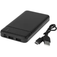   Powerbank 10000 mAh, USB-C, Micro USB, 2401E14761, Everestus, 13.6x1.5x6.8 cm, ABS, Negru